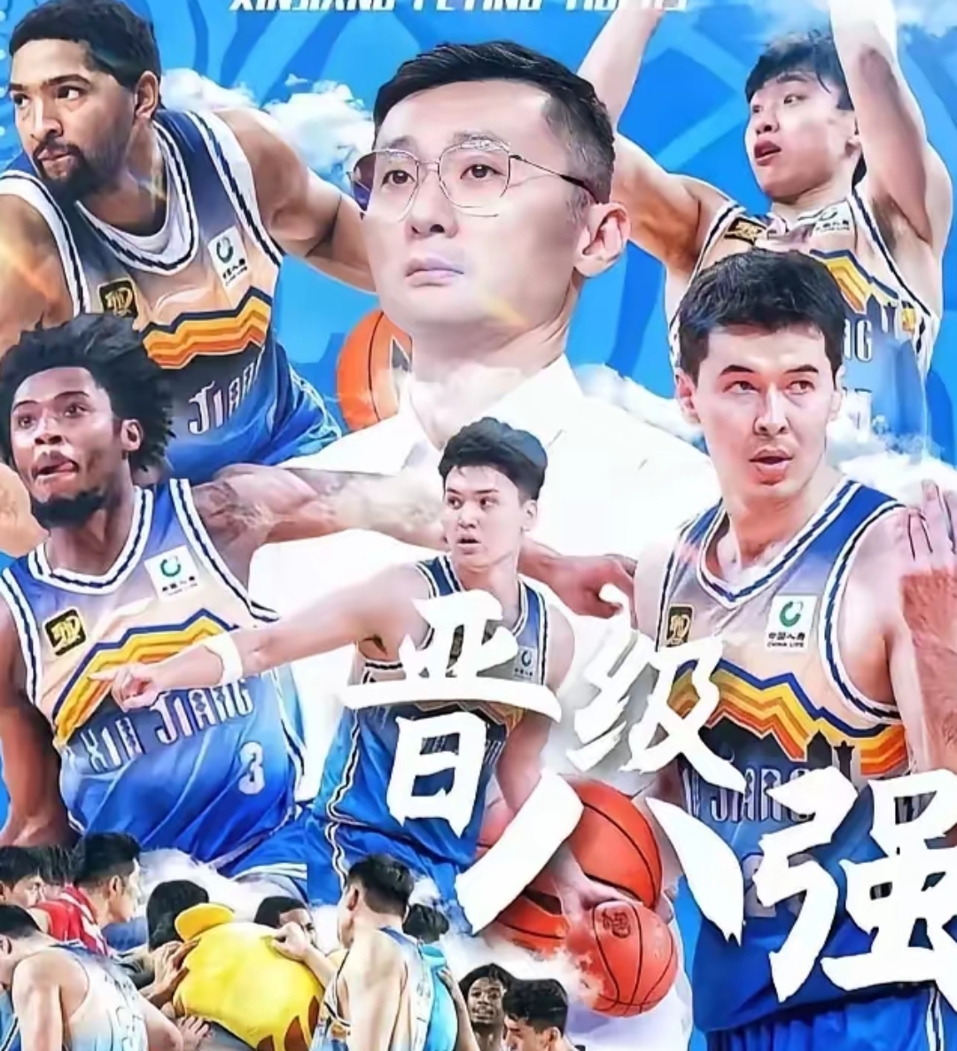 新疆队力克广东队，杜兰特统治全场